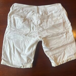 SO, size 1, White jean shorts
